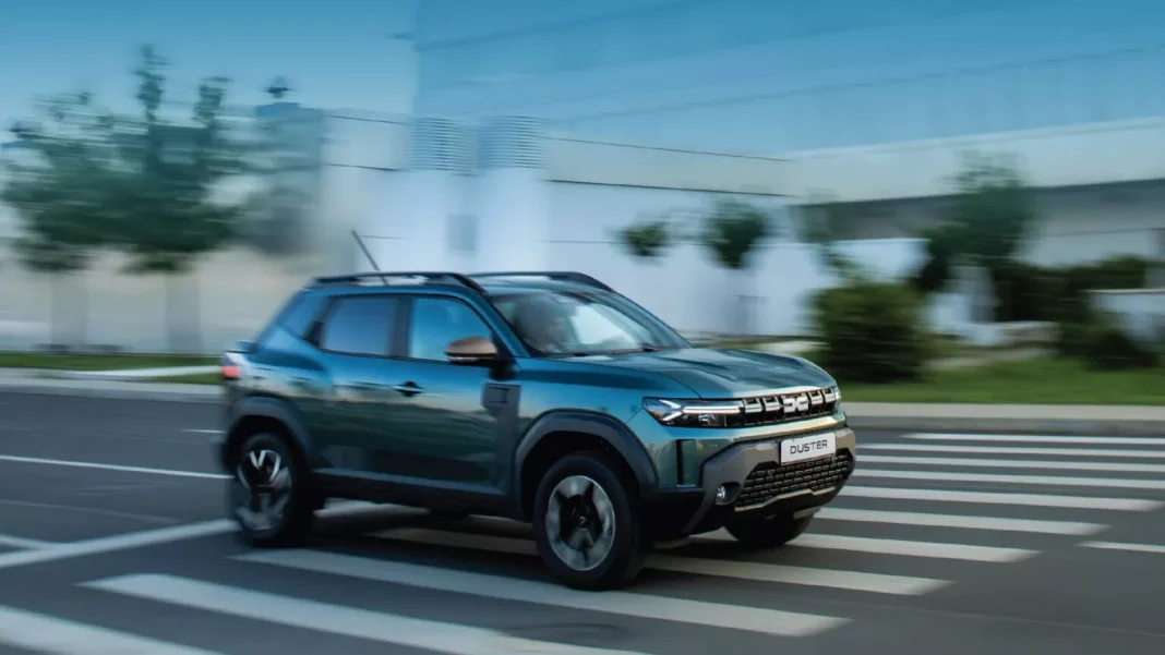 2025 Dacia Duster Pick-Up. Imagen movimiento.