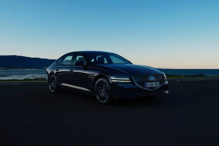 El Genesis G80 más exclusivo en Australia se viste por completo de negro