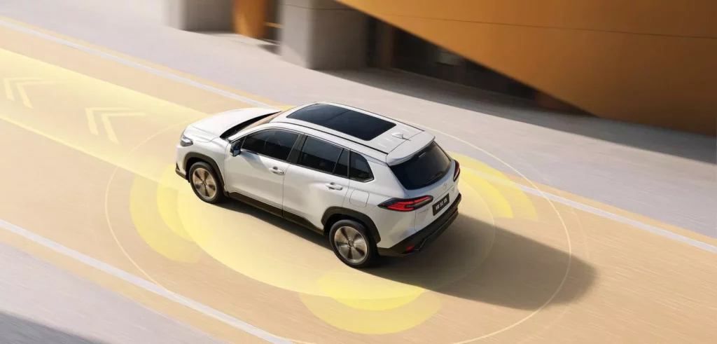2025 Toyota Frontlander. Imagen trasera.