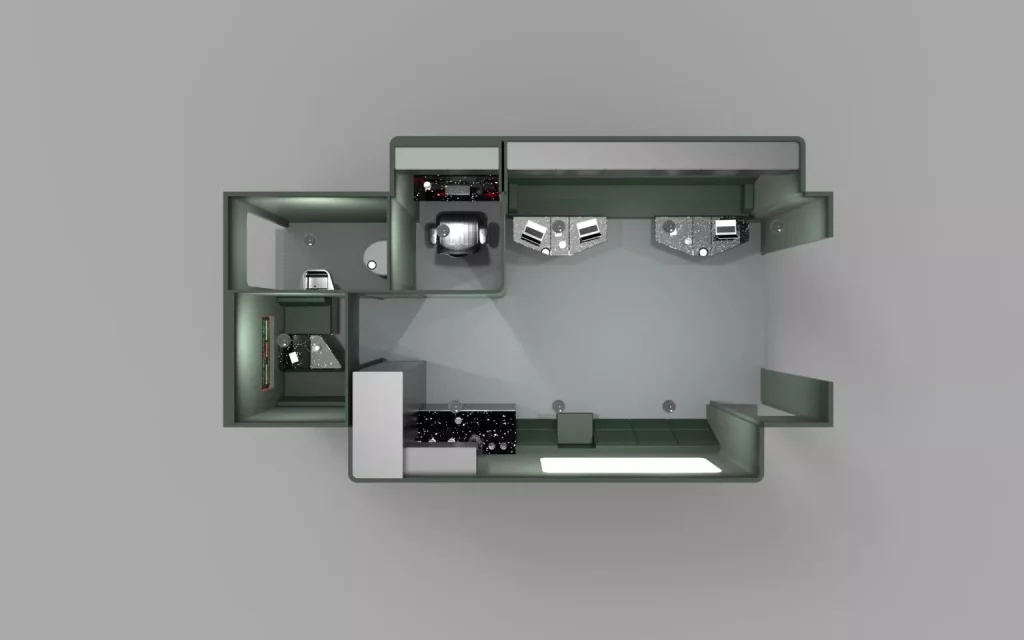 2025 Grounded C1. Imagen interior.