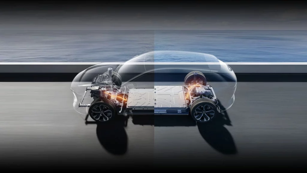 2025 Mazda EZ-60. Imagen radiografía.
