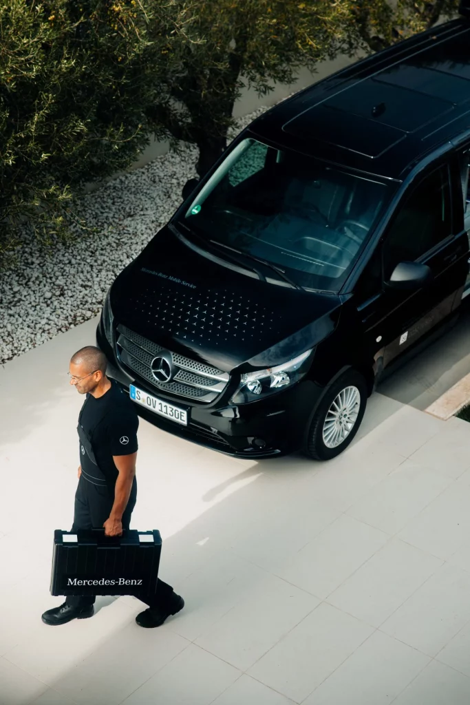 2025 Mercedes-Benz Mobile Service. Imagen.