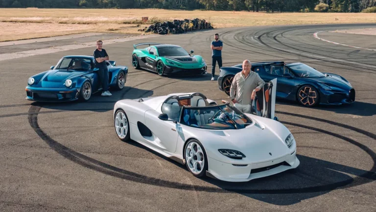 Esto es lo que ocurre cuando los ‘jefazos’ de Rimac, Koenigsegg y Singer cambian sus coches