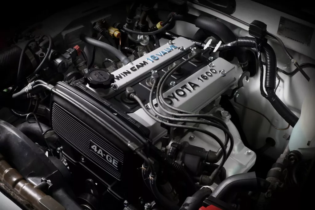 Toyota quiere vender sus nuevos motores de combustión desde Japón a otros fabricantes que ya no pueden desarrollarlos 1 Motor16 2025 Toyota GR Heritage Parts. Motor AE86. Imagen.