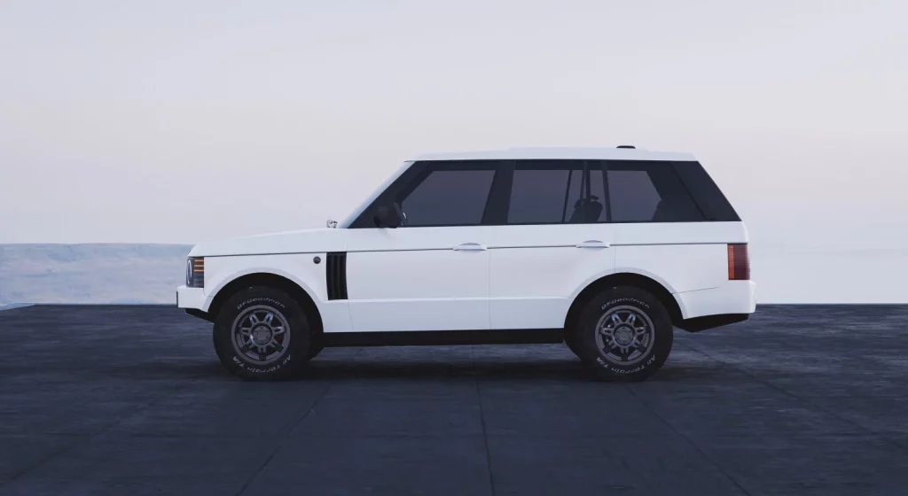 2025 Velvet Motorworks. Range Rover. Imagen lateral.