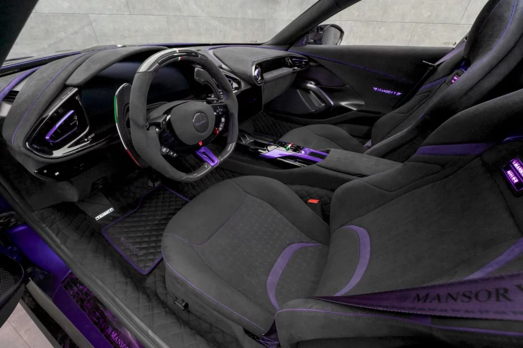 2025 Mansory Equestre. 12Cilindri. Imagen interior.