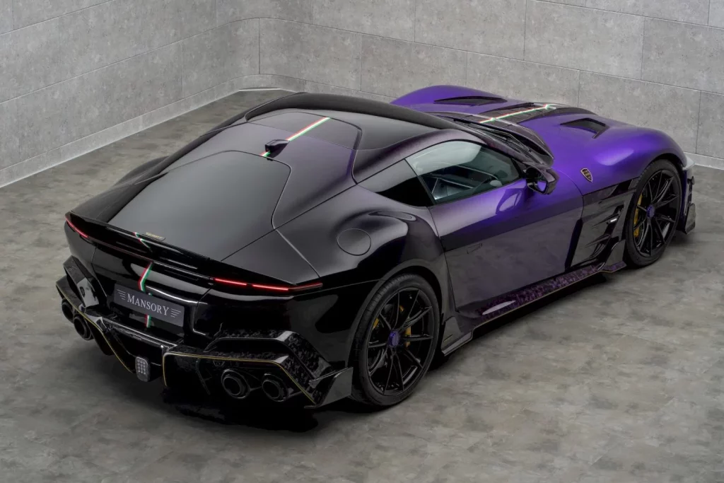 2025 Mansory Equestre. 12Cilindri. Imagen trasera.