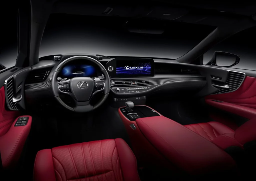 2025 Lexus LS Heritage Edition. Imagen interior.
