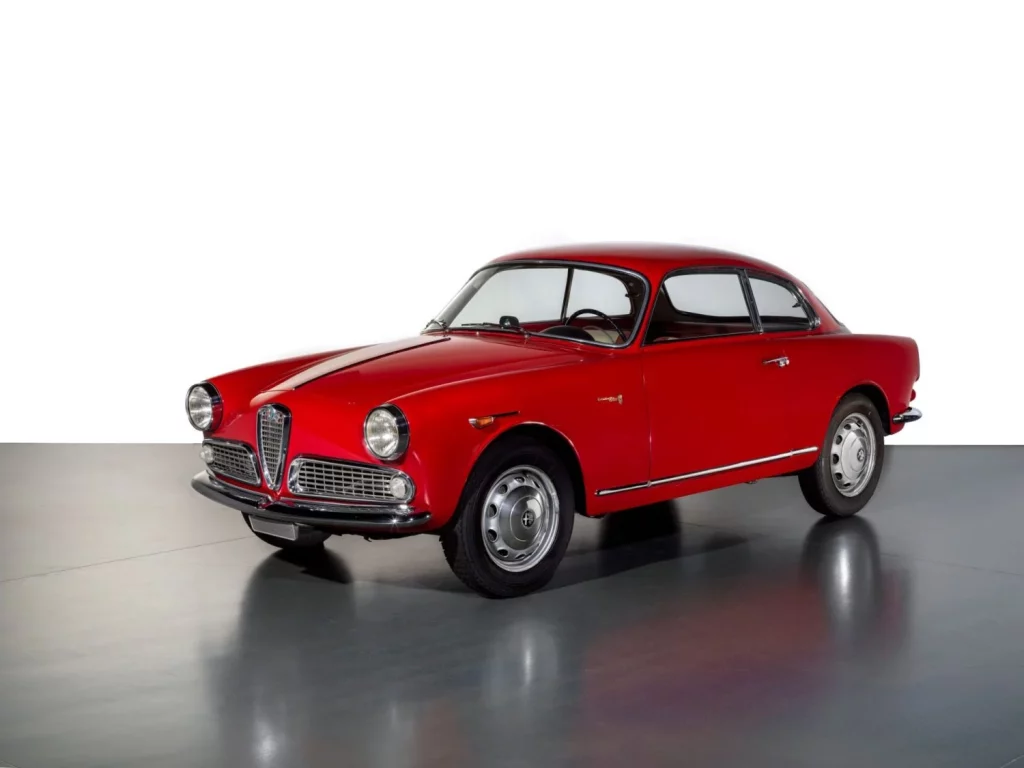 1954 Alfa Romeo Giulietta. Imagen estudio.