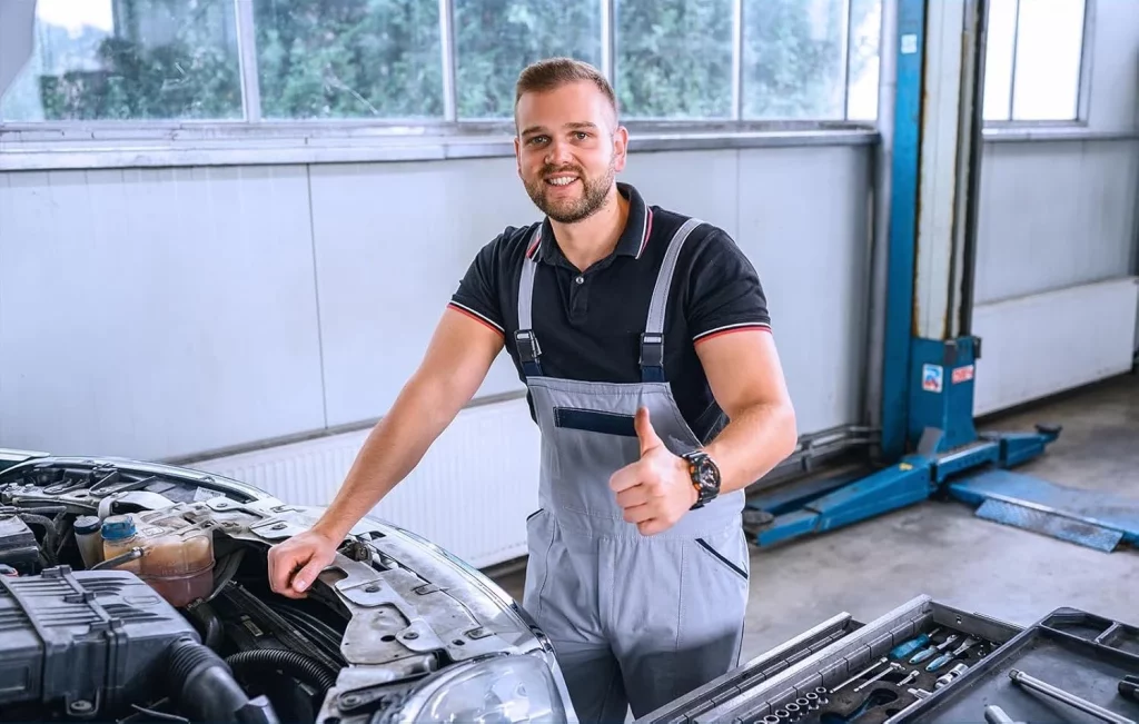 Cambio luces coche taller Motor16