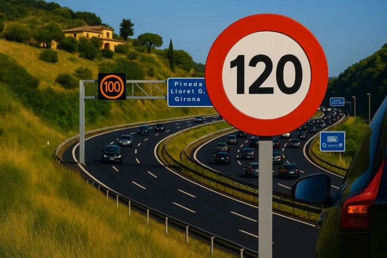Los 120 km/h tienen los días contados: esta es la carretera en la que la velocidad máxima varía en tiempo real