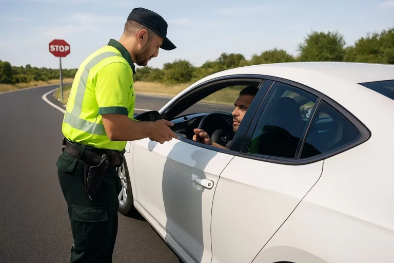 La respuesta perfecta cuando la Guardia Civil te pregunta: ¿por qué se ha parado en la carretera?