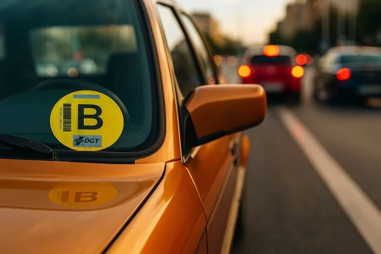 DGT confirma: en 2026 los coches con etiqueta B sufrirán las mayores restricciones para circular en España