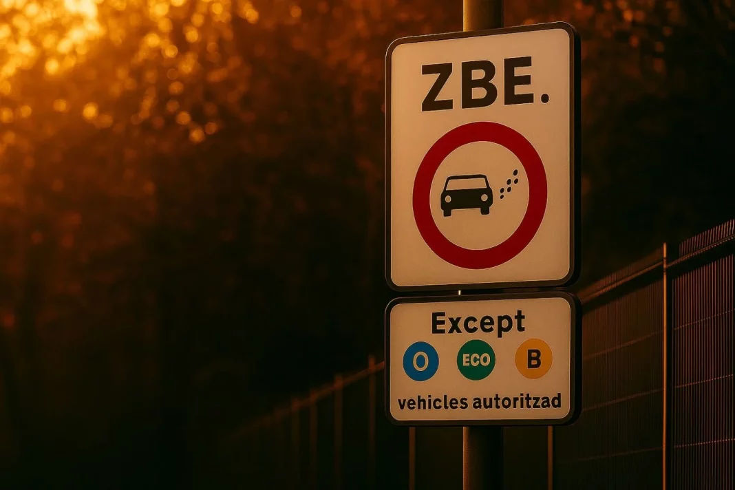 zonas de bajas emisiones septiembre 2025 dgt