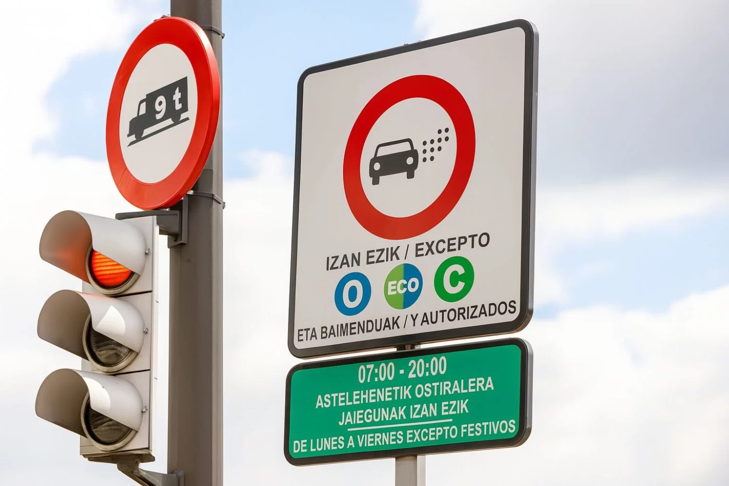 zbe bilbao dgt restricciones tráfico