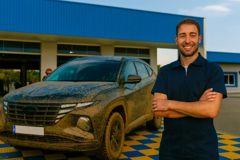 Pedro (34), trabajador de ITV: «Este coche tiene 600.000 kilómetros, lo han metido por la jungla y está como el primer día»