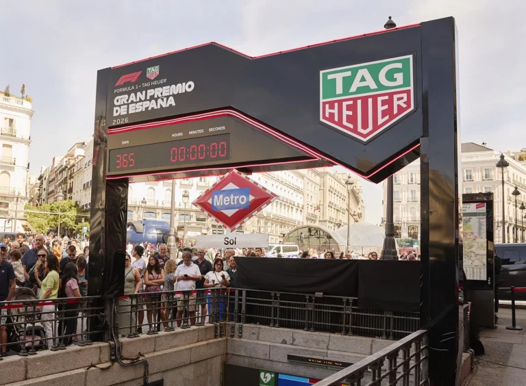 Cuenta atrás para la Fórmula 1 en Madrid: TAG Heuer dará nombre al Gran Premio de España