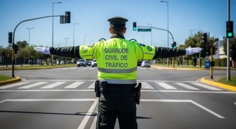 Este es el significado cuando un agente de la Guardia Civil abre los brazos en horizontal: No es lo que piensas