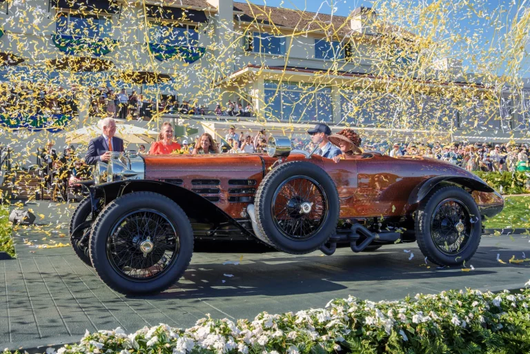 El histórico HC6 con el que Hispano Suiza vuelve a conquistar Pebble Beach