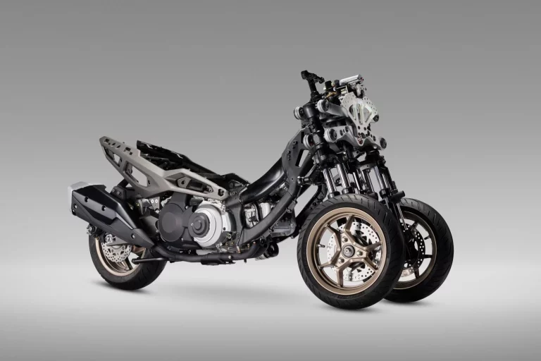 La Kymco CV3 575 nos muestra su ‘esqueleto’