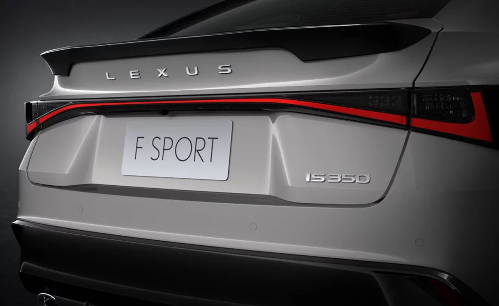 2025 Lexus IS 350 USA. Imagen detalle.