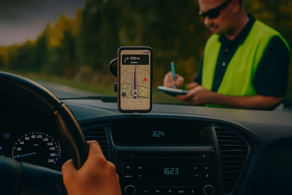Navegador Google Maps Waze multa Motor16