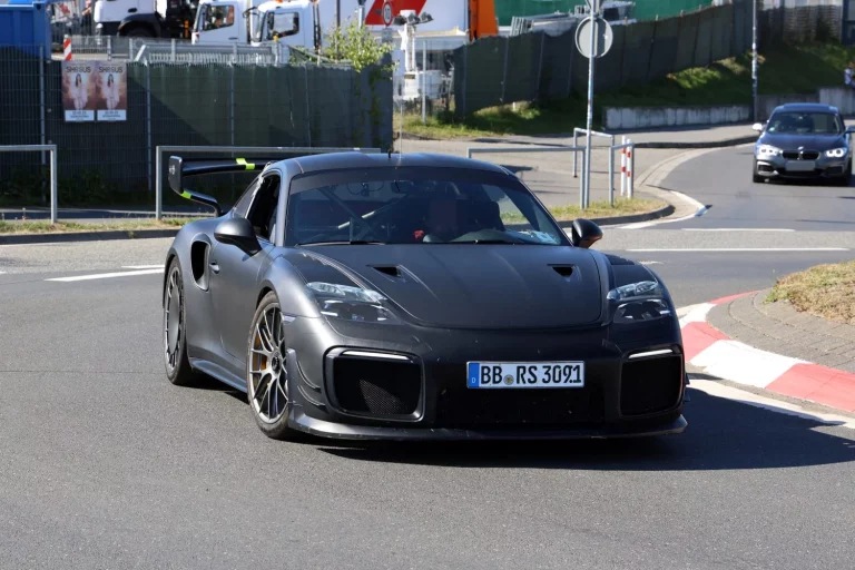 Fotos espía del Porsche 911 Flachbau: ¿Vuelve el ‘slantnose’?