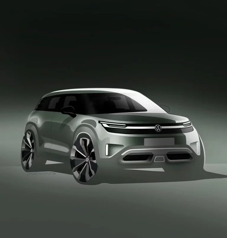 Volkswagen revela el primer vistazo al ID.2 X eléctrico que se hará en Landaben