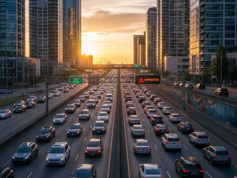 Juan (58), camionero: «Esta forma de incorporarse a un carril evita atascos, pero casi nadie lo hace»