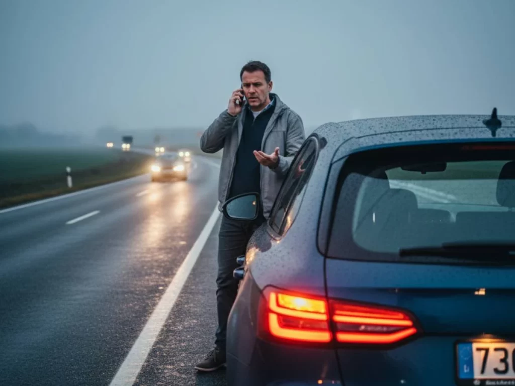 averia coche sin V-16