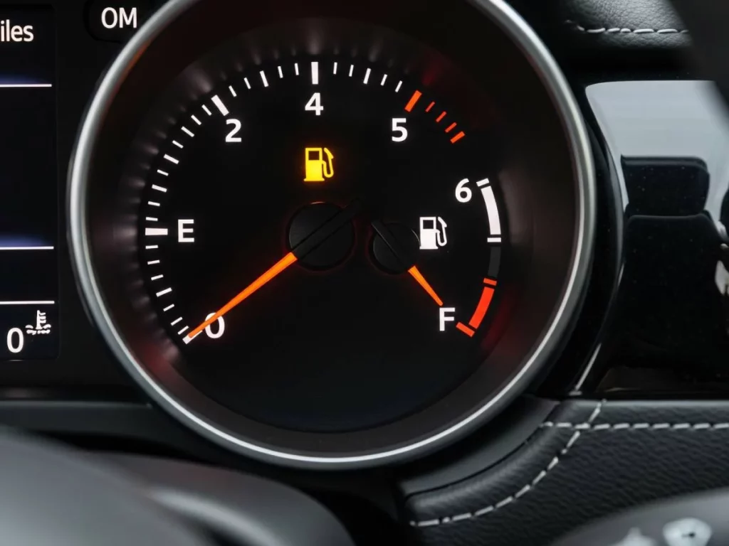 Fernando (49), mecánico: "Si sueles conducir en reserva, tu coche está sufriendo demasiado" 1 Motor16 Indicador de depósito de combustible en reserva