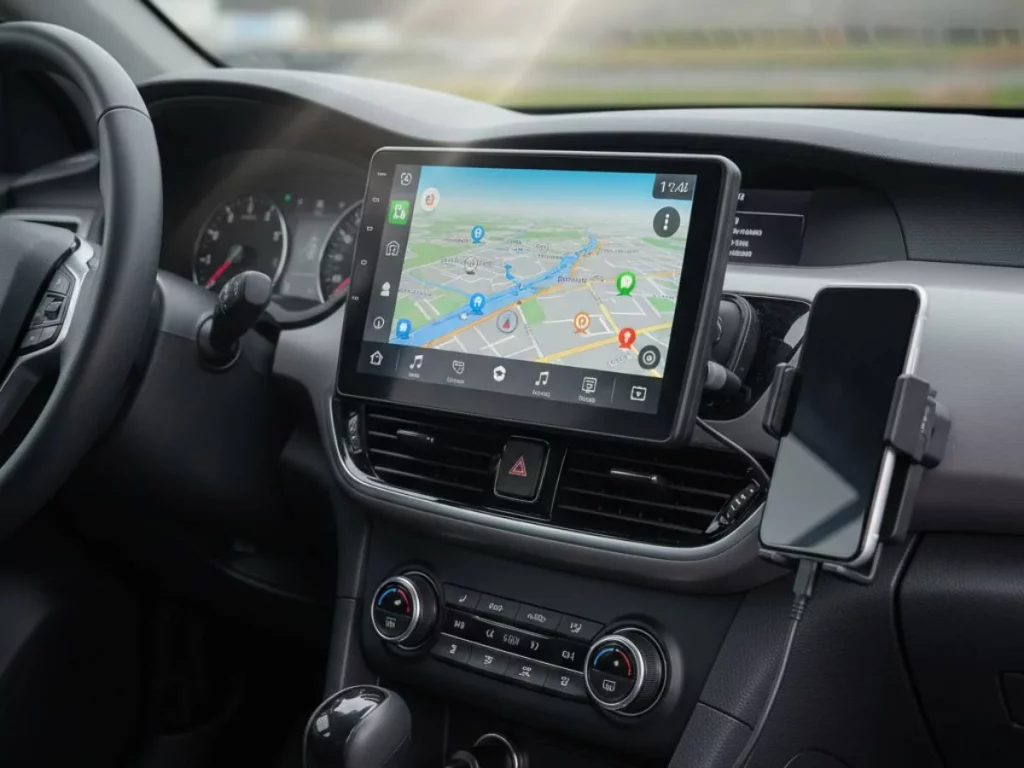 Feu Vert pantalla táctil moderna coche navegación