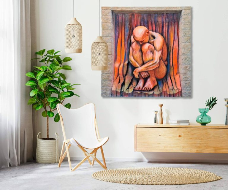 10 cuadros únicos de Antonio Gea que fusionan escultura, volumen y emoción