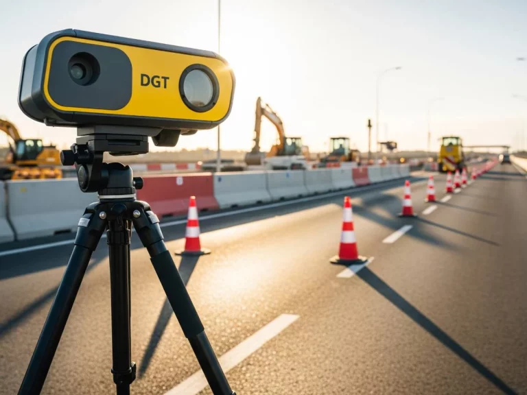 Si pasas por una zona de obras, prepárate. La DGT ya tiene radares nuevos