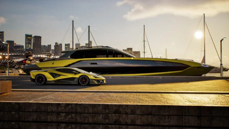 Lamborghini conquista los mares con este yate de 30 metros que navega como un superdeportivo