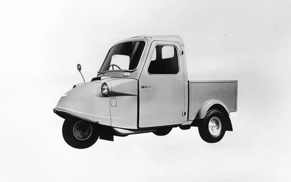 Daihatsu rescata su vehículo más legendario para Tokio 1 Motor16 1957 Daihatsu Midget. Imagen.