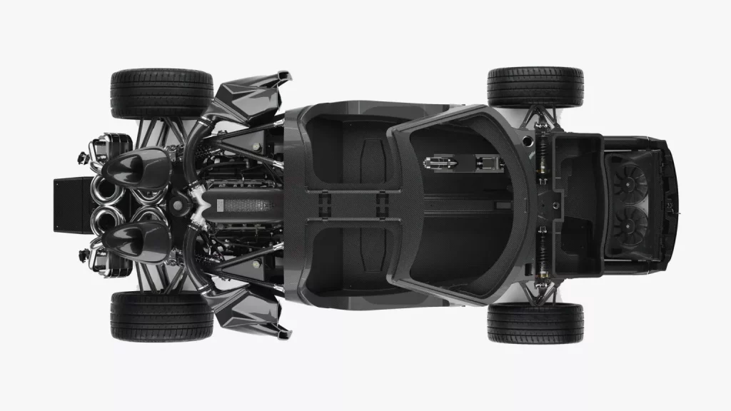 2025 Capricorn 01 Zagato. Imagen chasis.