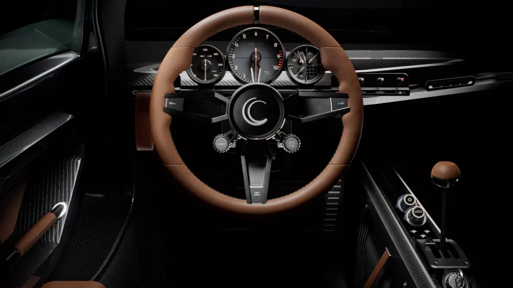 2025 Capricorn 01 Zagato. Imagen salpicadero.