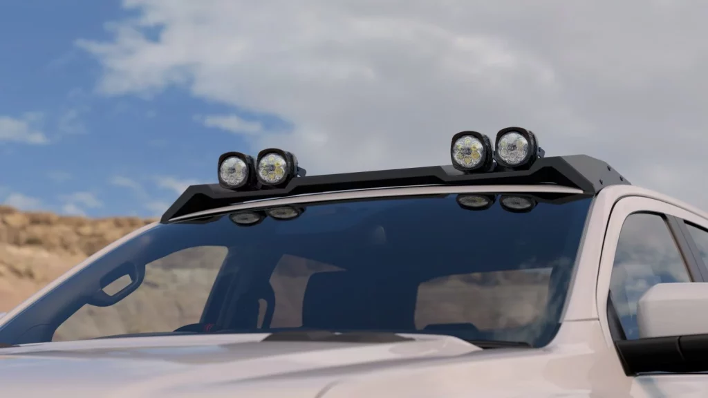 El paquete que permite al Ford Ranger Raptor volverse aún más salvaje 3 Motor16 2025 Ford Ranger Raptor Desert Pack. Imagen faros.