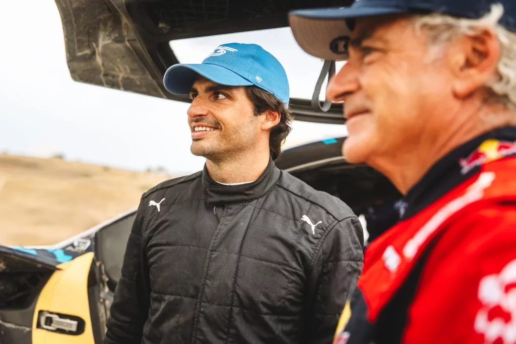 2025 Carlos Sainz. Imagen Ford Raptor T1+.