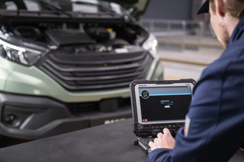 2025 IVECO taller posventa. Imagen diagnosis.