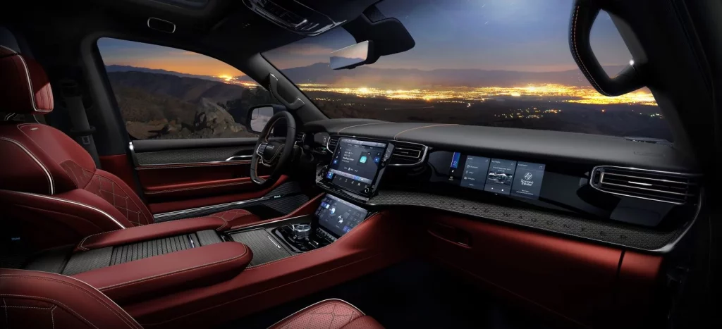 Jeep despide al Wagoneer para quedarse con su hermano mayor 2 Motor16 2025 Jeep Grand Wagoneer. Imagen interior.