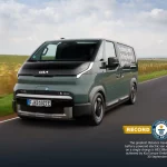 El Kia PV5 entra en el libro Guinness por pulverizar su autonomía homologada en este viaje