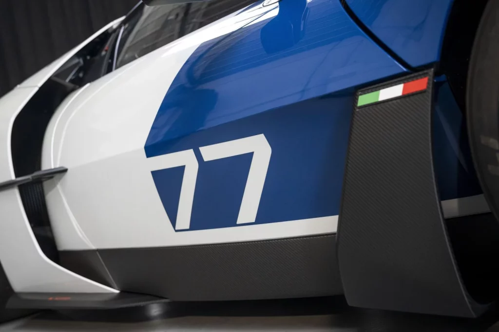 2025 Maserati MCXtrema. Entrega en Módena. Imagen detalle.