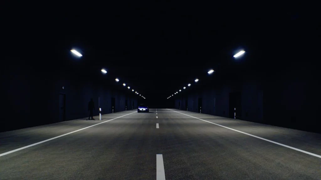 Mercedes-Benz estrena un 'laboratorio' donde convierte la noche en día 17 Motor16 2025 Mercedes Benz centro iluminacion alemannia 10 Motor16