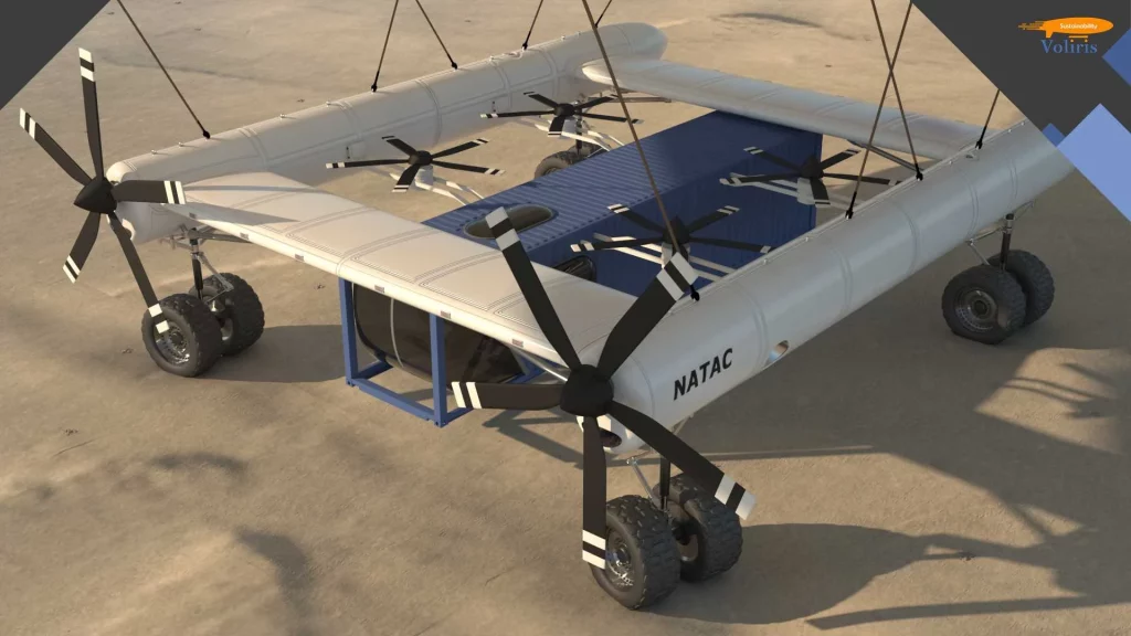 Tras navegar los mares, Michelin se anima a surcar los cielos para revolucionar el transporte de mercancías 2 Motor16 2025 Michelin. Voliris NATAC. Imagen detalle.