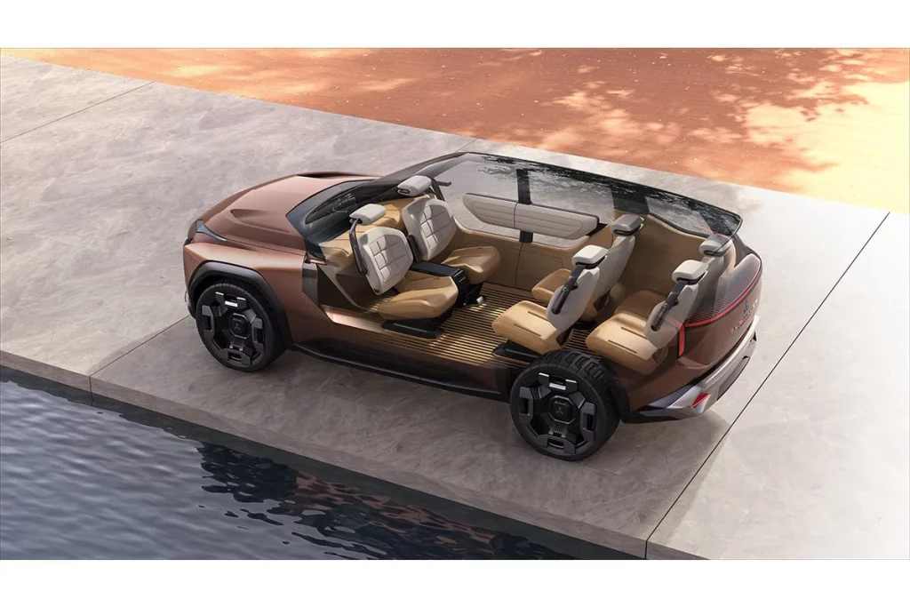 2025 Mitsubishi Elevance Concept. Imagen interior