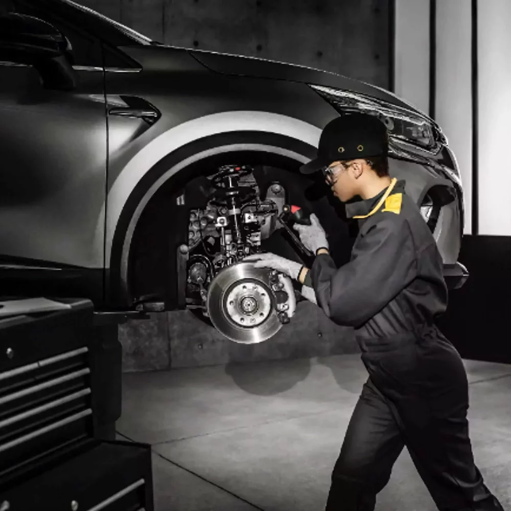 2025 Taller Renault My Service. Imagen disco de freno.