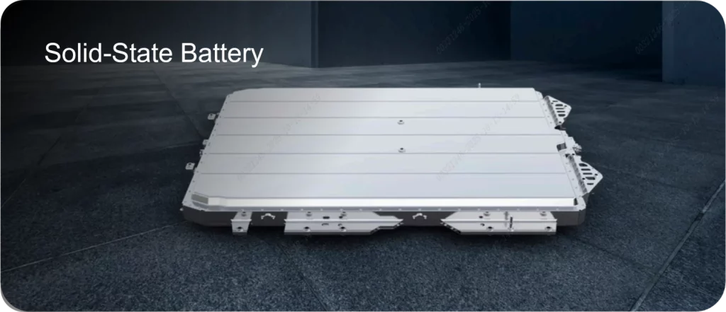 2025 Batería estado sólido Chery. Imagen.