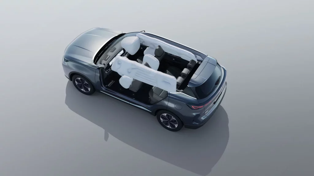 EBRO s700 y s800: Los nuevos cinco estrellas en las pruebas Euro NCAP 1 Motor16 2025 EBRO s700 y s800. Euro NCAP. Imagen airbag.